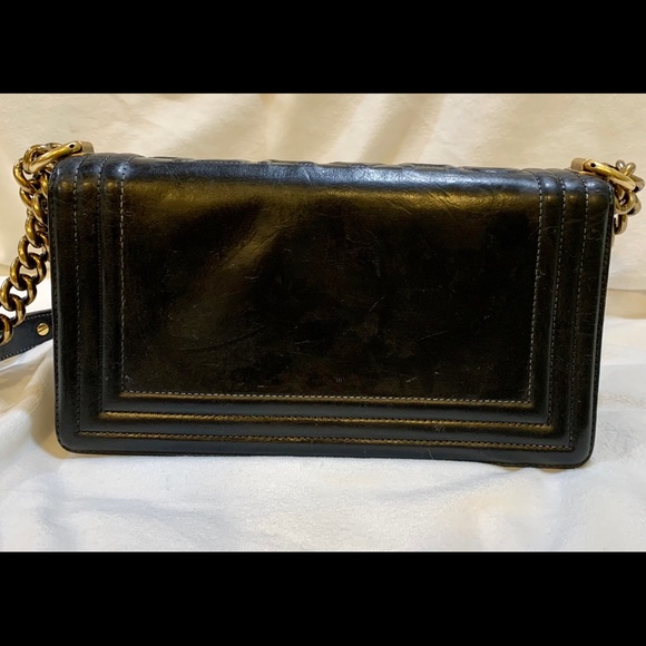 ❌SOLD❌💯Authentic Chanel Boy Bag Old Medium - Picture 3 of 14
